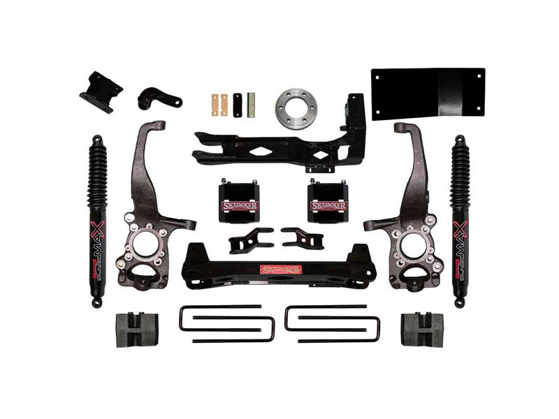 Skyjacker F1560BKB 6" Lift Kit with Black Max Shocks for 15-19 Ford F150