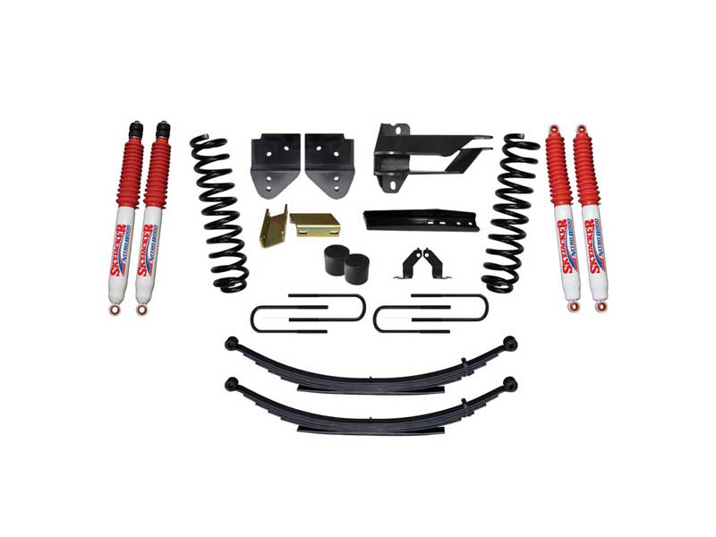 Skyjacker F17401KS-N 4" Lift Kit with Nitro 8000 Shocks 17-19 F250/F350 Gas