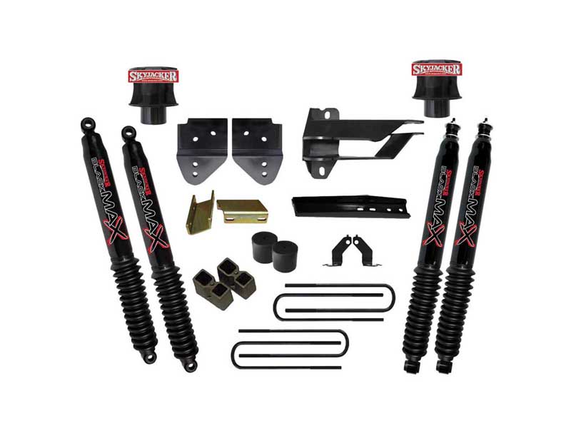 Skyjacker F1740SPB 4" Lift Kit with Black Max Shocks for 17-19 Ford F250 Super Duty