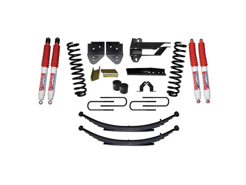 Skyjacker F17451KS-N 4" Lift Kit with Nitro 8000 Shocks 17-19 F250/F350 Diesel
