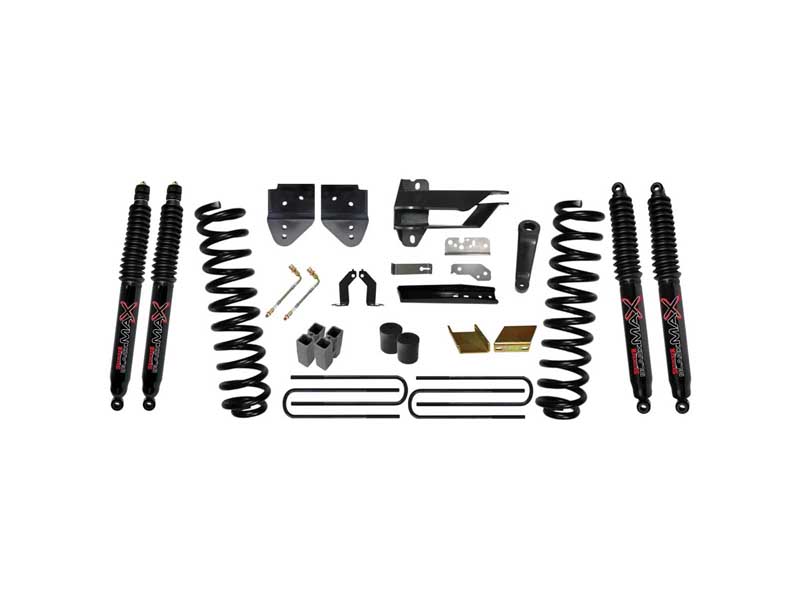 Skyjacker F17601K3-B 6" Lift Kit with Black Max Shocks for 17-19 F350 Black Max Shocks