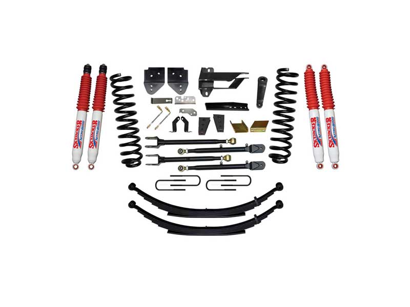 Skyjacker F17852KS-N 8.5" Lift Kit Adjustable 4-Links Nitro 8000 Shocks 17-19 F250/F350 Diesel