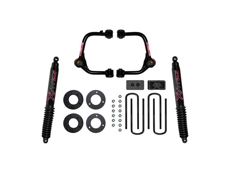 Skyjacker F2130PB 3" Lift Kit with Black Max Shocks for 2021 Ford F150