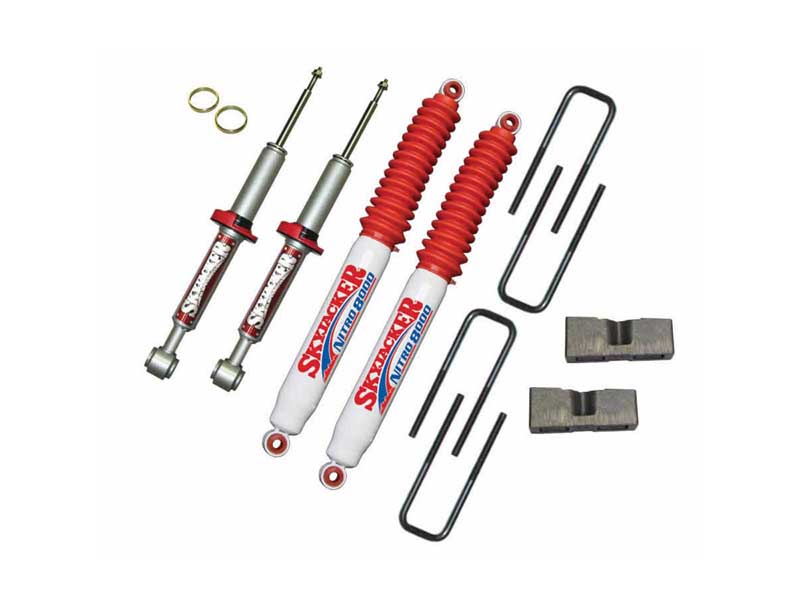 Skyjacker F432STBN-R 3" Lift Kit Includes 2 Nitro Shocks Red Boot 04-08 F150 04 F150 Heritage