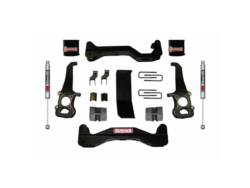 Skyjacker F460BKM Lift Kit w/Shock w/M95 Monotube Shocks 6" Lift 04-08 Ford F150