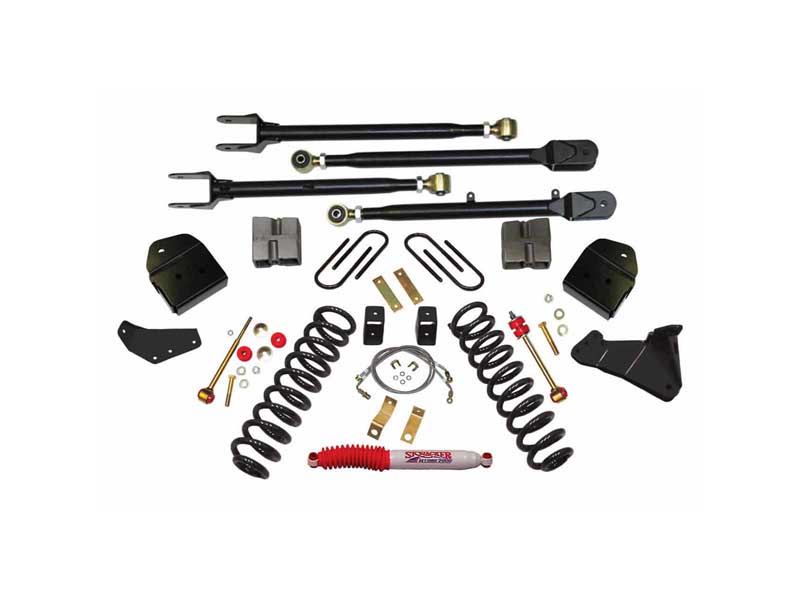 Skyjacker F54524K 4" Lift Kit 4-Link Conversion 05-07 Ford F250 Super Duty