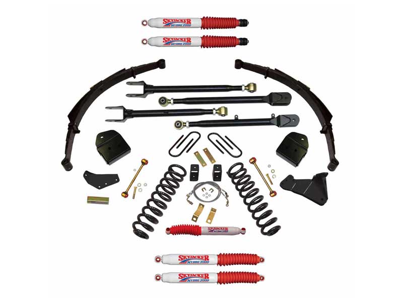 Skyjacker F84024KSH-H 4" Lift Kit 4-Link Conversion 08-10 Ford F350 Super Duty