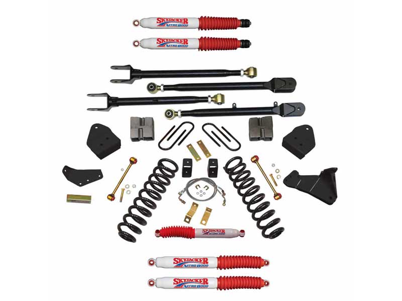 Skyjacker F86024KSH-N Lift Kit w/Shock Nitro Shocks 6" Lift 08-10 Ford F350 Super Duty