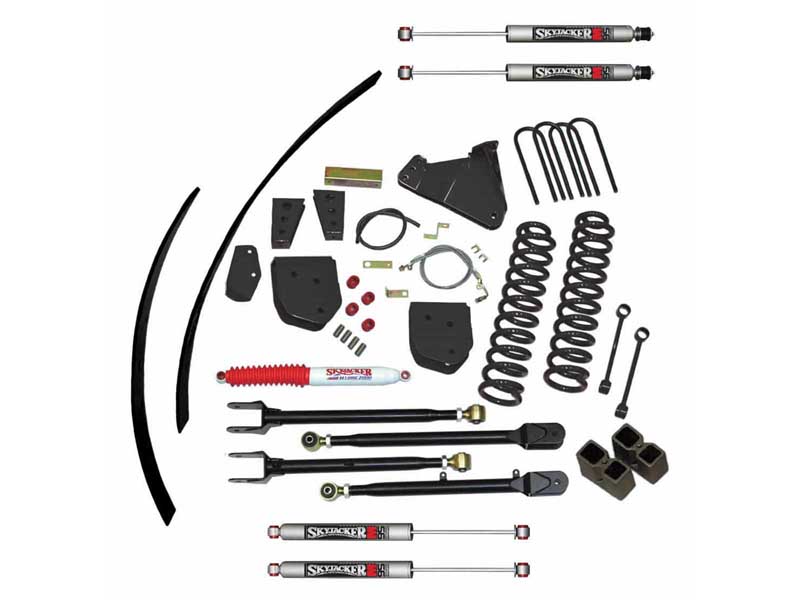 Skyjacker F8802K-M Lift Kit w/M95 Performance Shocks 8.5" Lift 4-Link Conversion 08-10 F250