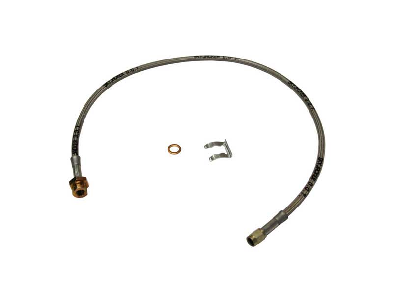 Skyjacker FBL31 Land Cruiser Stainless Steel Brake Line 67-83 Land Crusier Front 2-4" Lift Single
