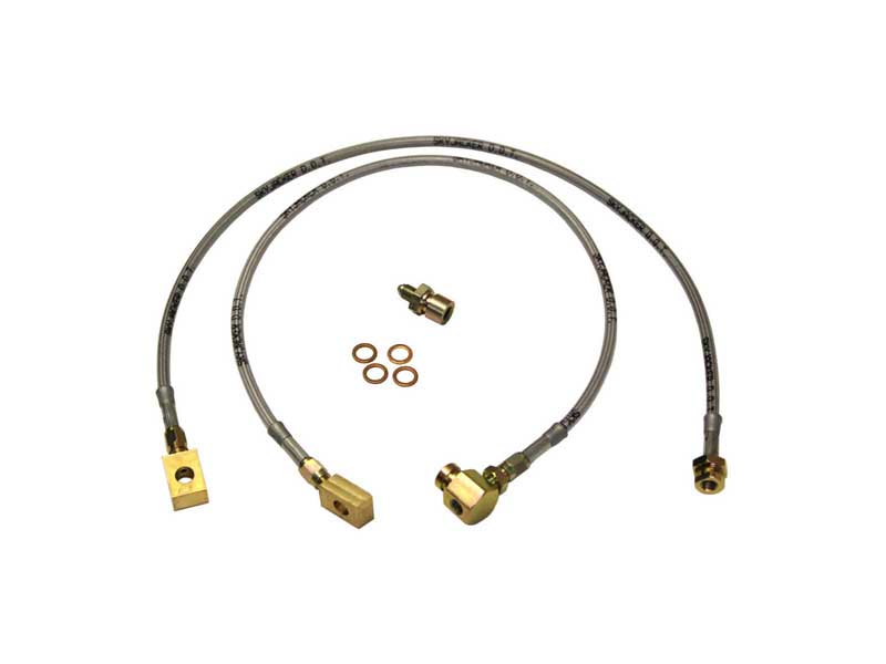 Skyjacker FBL38 Stainless Steel Brake Line 83-97 Ranger 84-90 Bronco II Front Lift Height 8" Pair