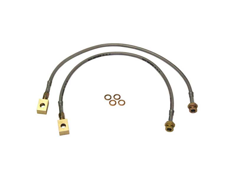 Skyjacker FBL40 Jeep Stainless Steel Brake Line 79-91 Front Lift Height 2.5-5" Pair
