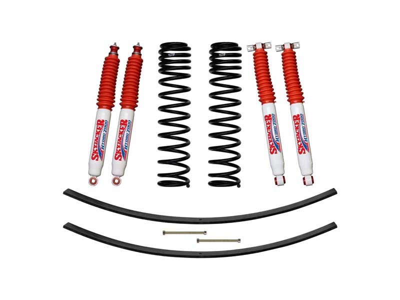 Skyjacker JC301BPHLT 3" Lift Kit 84-01 Cherokee XJ Front/Rear Hydro 7000 Shocks