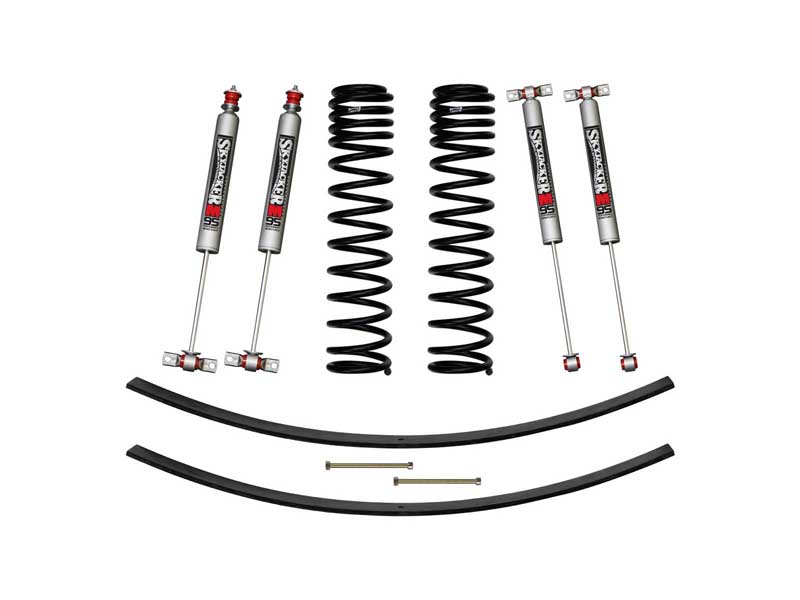 Skyjacker JC301BPMLT 3" Lift Kit 84-01 Cherokee XJ Front/Rear M95 Monotube Shocks