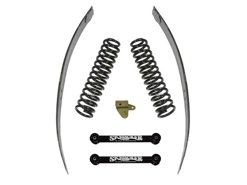 Skyjacker JC301K 3" Lift Kit 84-01 Cherokee Front Lower Links Track Bar Relocation Bracket