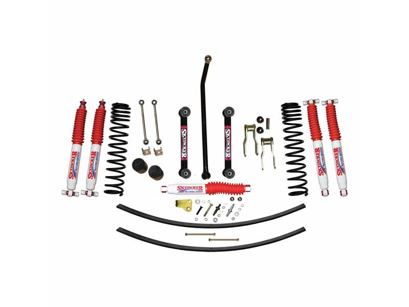 Skyjacker JC451KNLT 4.5" Lift Kit 84-01 Cherokee XJ Nitro 8000 Shocks