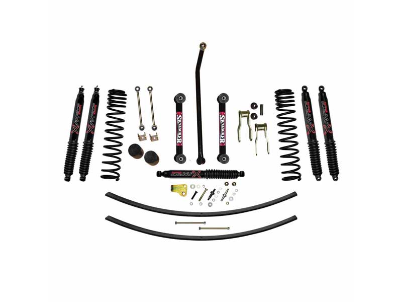 Skyjacker JC455KBLT 4.5" Lift Kit with Black Max Shocks for 86-92 Comanche MJ