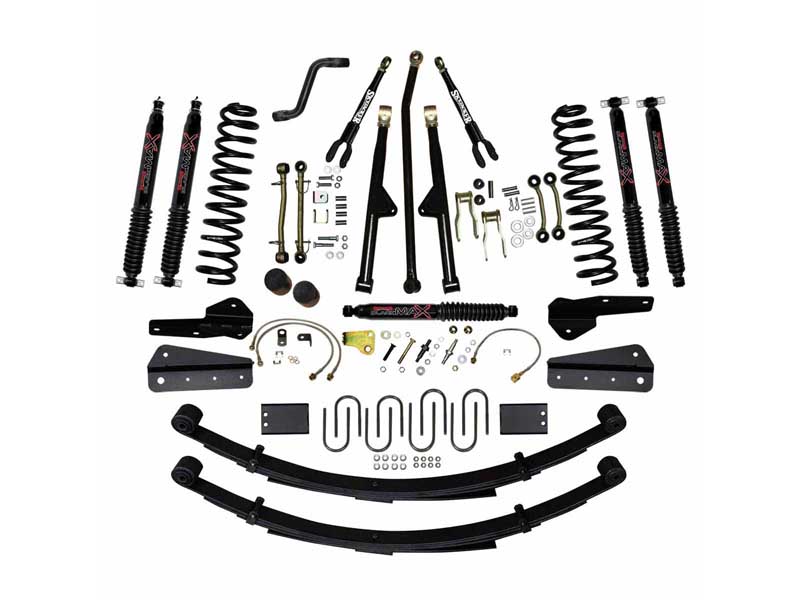 Skyjacker JC6258KSBLT 6" Lift 84-01 Cherokee XJ Sys Black Max Shocks