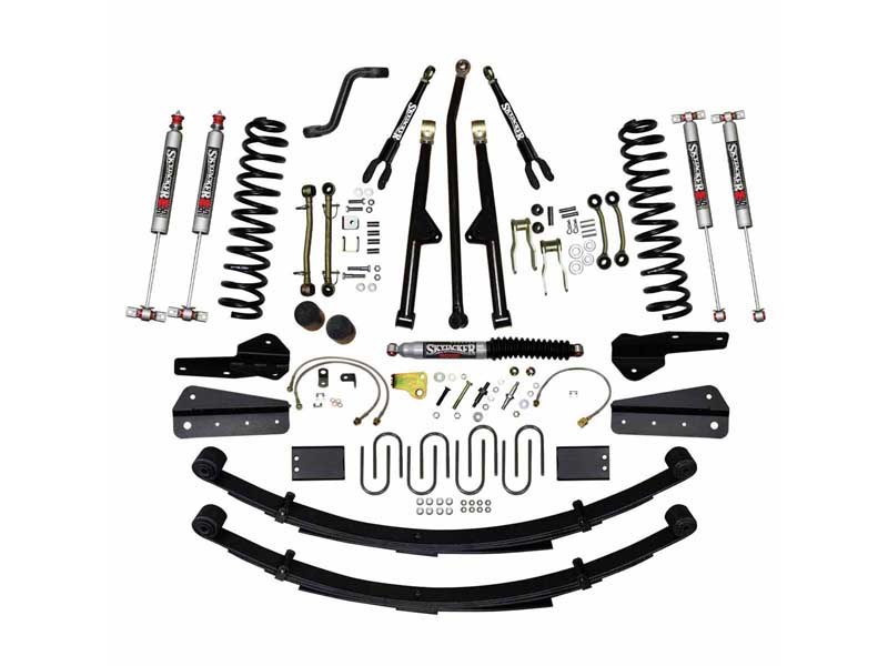 Skyjacker JC6258KSMLT 6" Lift Kit 84-01 Cherokee XJ M95 Monotube Shocks