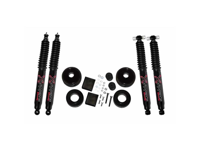 Skyjacker JK20-B 2" Lift Kit with Black Max Shocks for 07-18 Wrangler JK