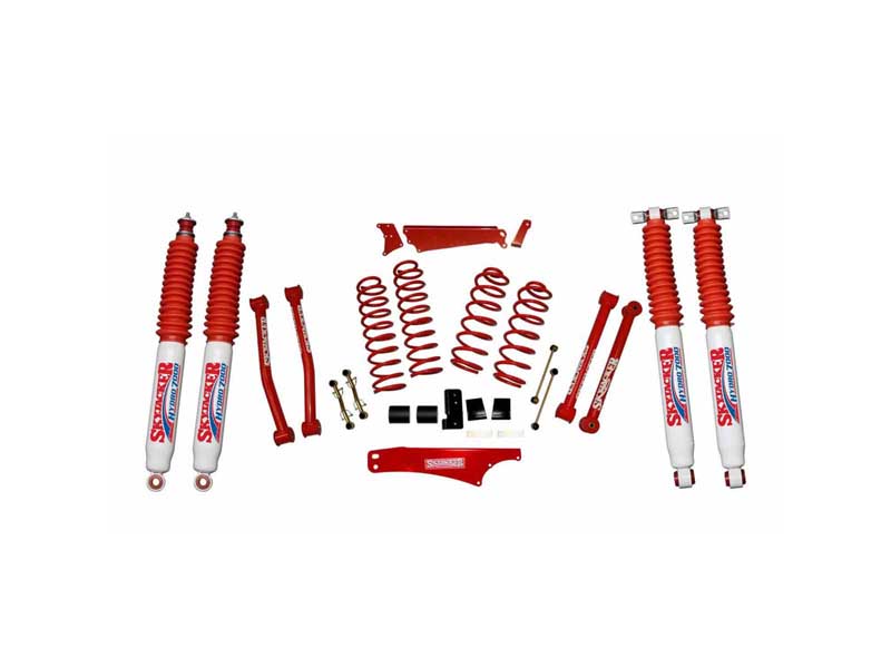 Skyjacker JK401KCR-H Lift Kit 07-18 Wrangler JK w/Shock 4 - 5" Lift