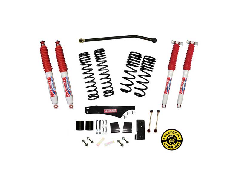 Skyjacker JK40BPHLT 3.5-4" Dual Rate Long Travel Lift Kit 4 Door Hydro Shocks