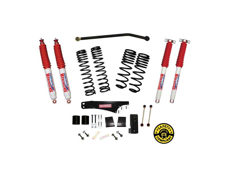 Skyjacker JK40BPNLT 3.5-4" Dual Rate Long Travel Lift Kit 4 Door Nitro Shocks