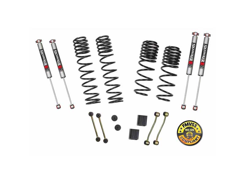 Skyjacker JL25BPMLT Lift Kit w/Shock 2-2.5" Lift 18-19 Jeep Wrangler M95 Monotube Shocks