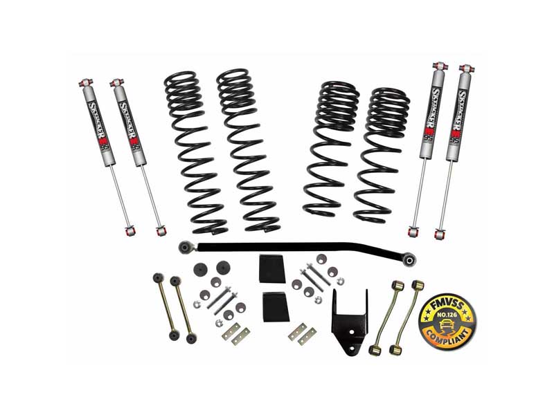 Skyjacker JL40RBPMLT 3.5-4" Lift Kit w/Shock 18-19 Wrangler Unlimited Rubicon M95 Monotube Shocks
