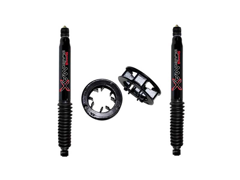 Skyjacker R1325MS-B 2" Leveling Kit with Black Max Shocks for 13-19 RAM 3500 14-19 RAM 2500