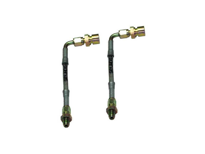 Skyjacker RBL11 Stainless Steel Brake Line 86-10 F250 Extension Hose Rear Pair for 6-8.5" Of Lift