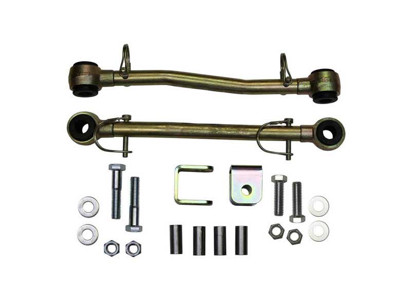 Skyjacker SBE326 Sway Bar Extended End Links Disconnect 6" Lift Front Double Bushings 84-01 Cherokee
