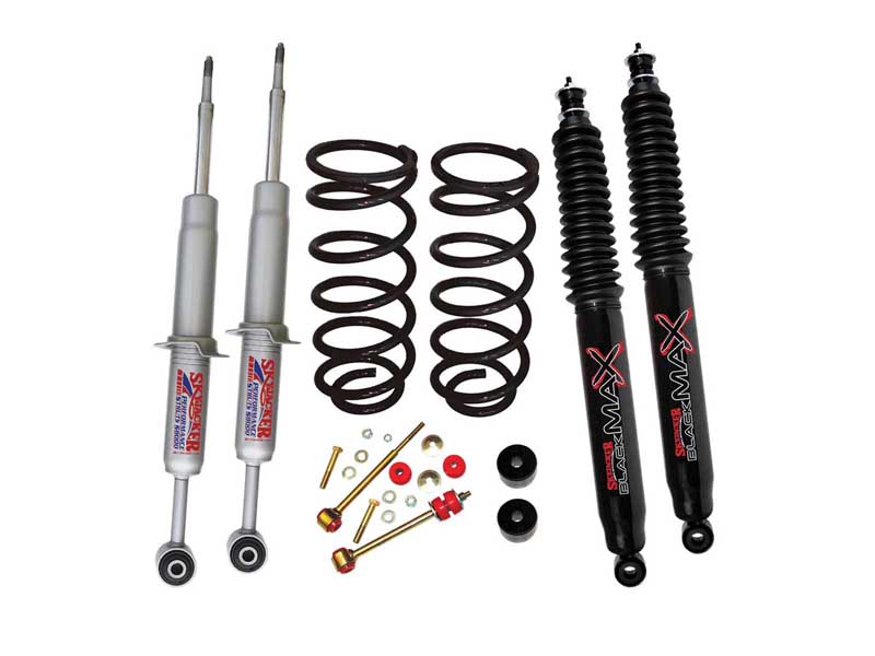 Skyjacker T4330STBB 3" Lift Kit with Black Max Shocks for 03-19 Toyota 4Runner Rear Black Max Shocks