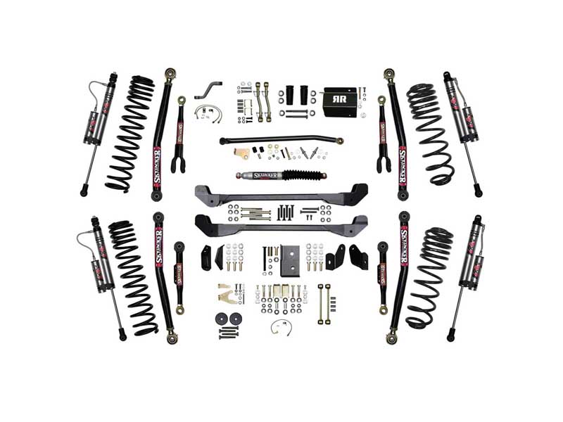 Skyjacker TJ60RR2LTK-X 6" Lift Kit W/ADX 2.0 Remote Reservoir Shocks & Flex Links 97-06 Wrangler TJ