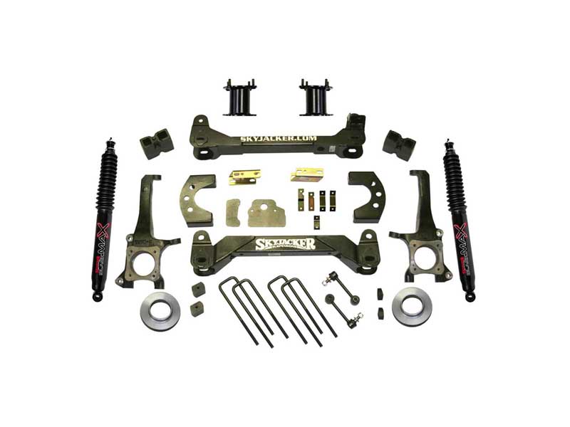 Skyjacker TU760BKB 6" Lift Kit with Black Max Shocks for 07-19 Toyota Tundra