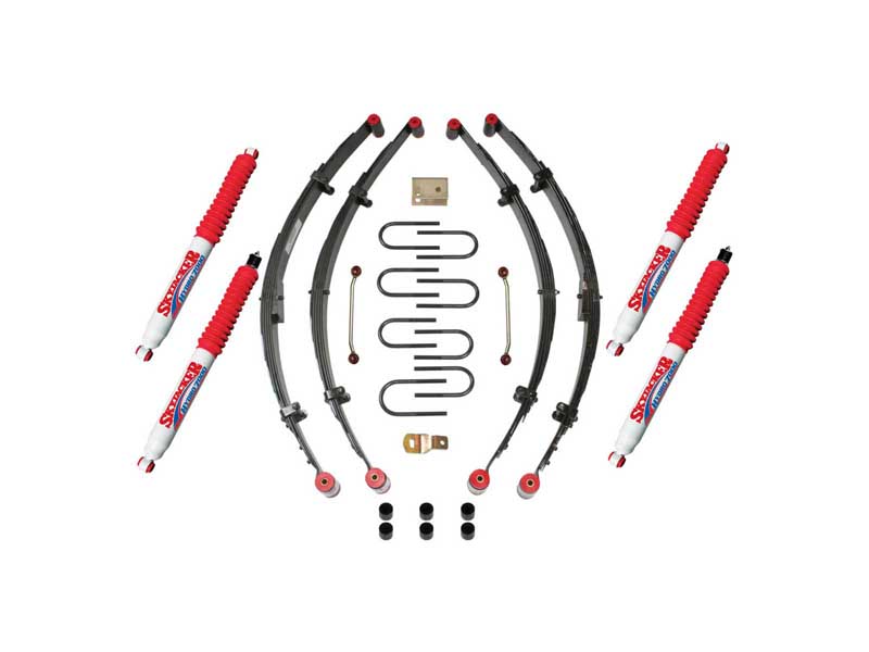 Skyjacker YJ41BKH-R 4" Lift Kit with Hydro Shocks for 1987-95 Wrangler YJ