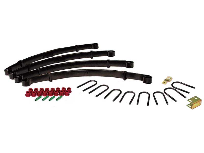 Skyjacker YJ45K Jeep YJ Rock Ready Double Military Wrap 4" Lift Kit 87-95 Wrangler YJ