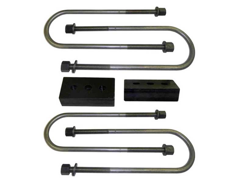 SuspensionMAXX SMX-161010 Rear 1" HD Block & U-Bolt Lift Kit For 1997-2003 F150 4x4 04 Heritage