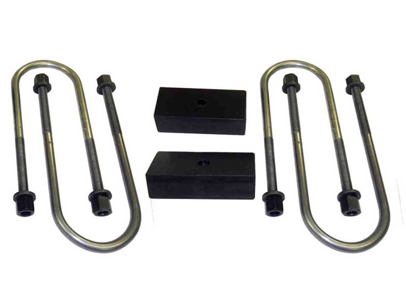 SuspensionMAXX SMX-172015 Rear HD Block & U-Bolt Lift Kit 1.5" For 2002-2005 Ram 1500 4x4