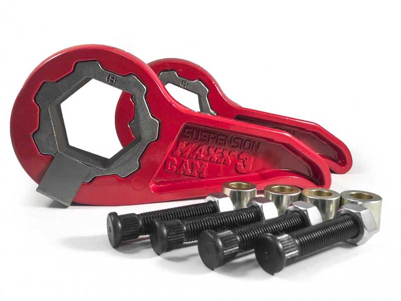 SuspensionMAXX SMX-MC32WD 1"-2.5" Leveling Kit For 2011-20 Silverado/Sierra 2500/3500 2WD MAXX Cam 3