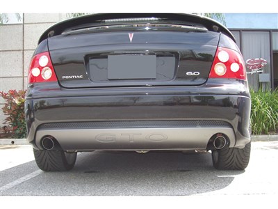 Spintech 1XGTO43DLR 2.5" Cat-Back Split Rear Exit Exhaust With X-Pipe & 3" Tips for 2004 Pontiac GTO