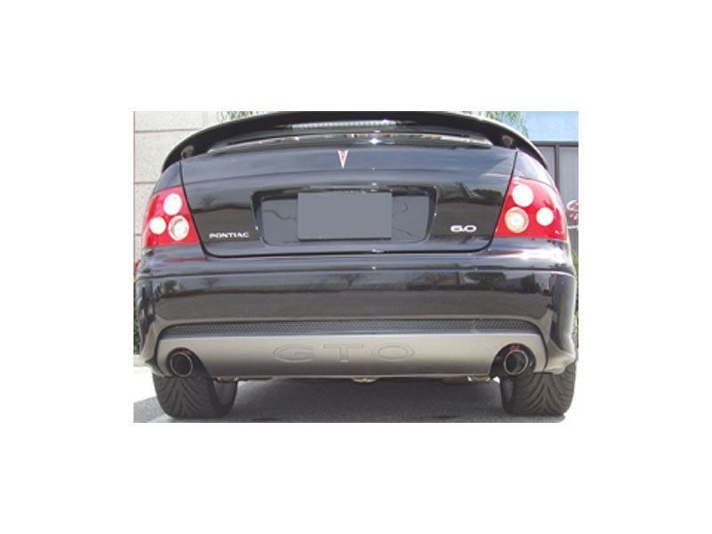 Spintech 1XGTO54DLR 3" Cat-Back Rear Exit Exhaust System W/X-Pipe 3" Tips 2005-06 Pontiac GTO