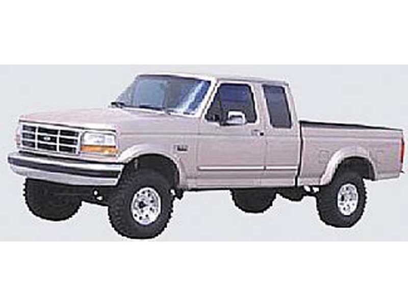 Street Scene 950-58400 1992-1996 Ford Bronco, F150 Styleside Sport Fender Flares Round Style w/ Edge