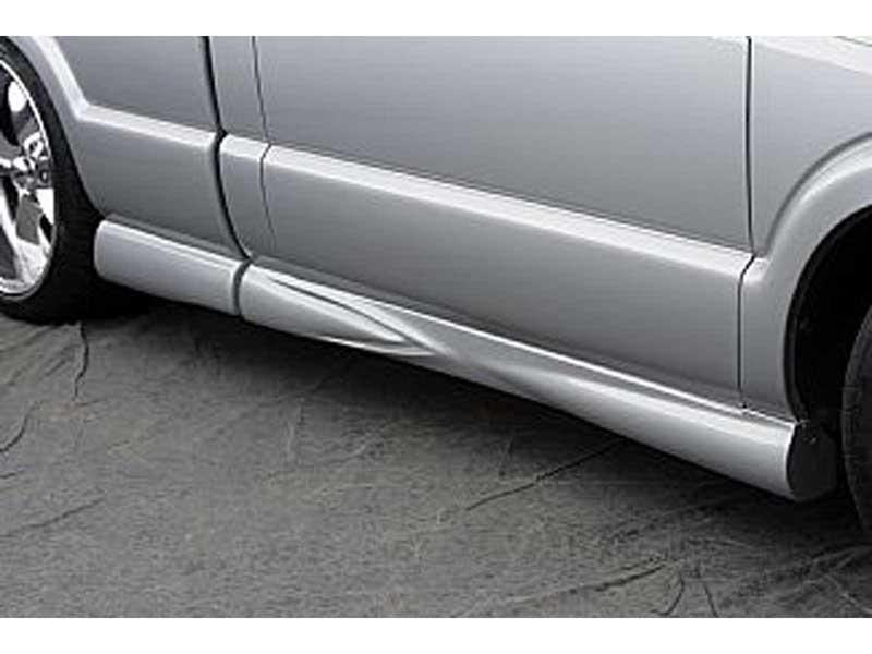 Street Scene 950-70185 1994-2004 S10 / Sonoma Extended Cab Short Bed Pickup Side Skirts