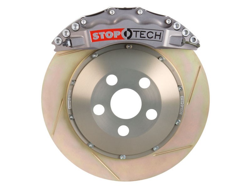 StopTech 83.193.6800.R3 2010-2013 Camaro SS Front Big Brake Kit 6-Piston Slotted 380mm Zinc Rotors