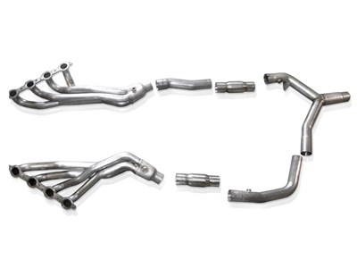 Stainless Works CA00CAT 1-3/4" Long Tube Headers With Catted Connect 2000 Camaro/Firebird V8