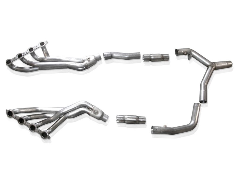 Stainless Works CA00CAT 1-3/4" Long Tube Headers With Catted Connect 2000 Camaro/Firebird V8