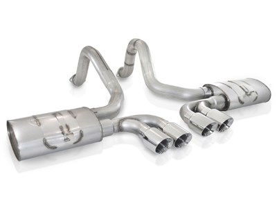 Stainless Works VC53CBQUAD Chambered 3" Axle-Back Exhaust System for 1997-2004 Chevrolet Corvette C5