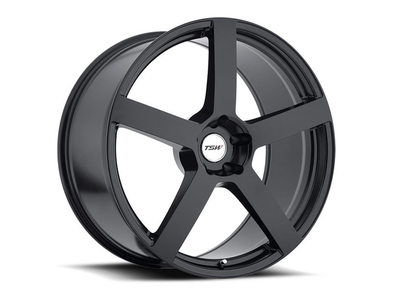 TSW 1890PAN505121M70 Panorama 18x9.0 5/120.65 ET50 Matte Black Forged Front Wheel Corvette C5/C6/C7