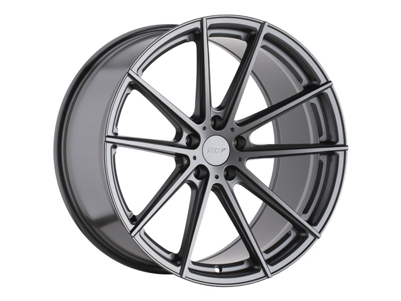 TSW 2090BAT155120G76 Bathurst 20x9 Forged Wheel 5x120 +15mm GunMetal Finish